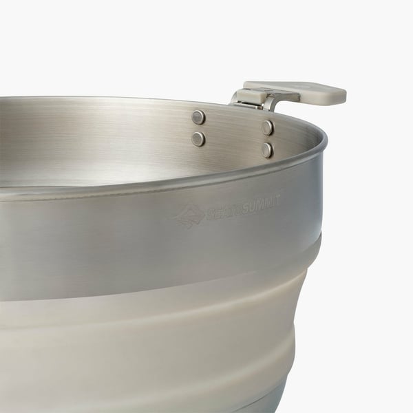 Sea To Summit Detour Pot 5 L Rustfrit stål, Hvid