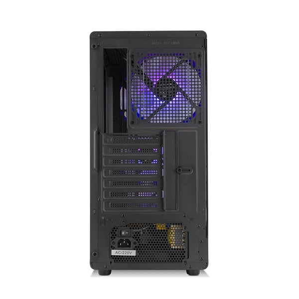 NOX Hummer Aero Midi Tower Sort