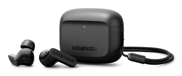 Pikkukuva 5 / 5: Urbanista Palo Alto Kuulokkeet True Wireless Stereo (TWS) In-ear Puhelut/Musiikki Bluetooth Musta