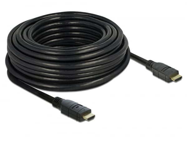 DeLOCK 85285 HDMI-kabel 15 m HDMI Typ A (standard) Svart DeLOCK 85285 HDMI-kabel 15 m HDMI Typ A (standard) Svart