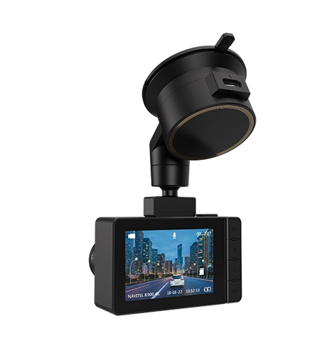 Miniatyrbillede 2 af 5: Navitel R900 4K 4K Ultra HD Batteri, Cigartænder Sort