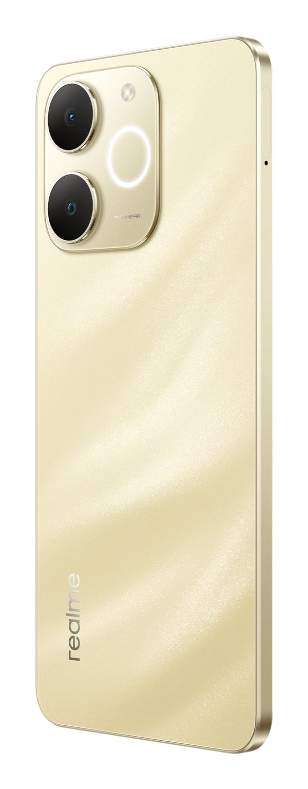Miniatyrbillede 8 af 9: realme Note 70T 17,1 cm (6.74") Dual SIM Android 15 4G USB Type-C 4 GB 64 GB 6000 mAh Guld