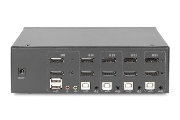 Miniatyrbild 2 av 4: Digitus DS-12882 KVM-switchar Svart