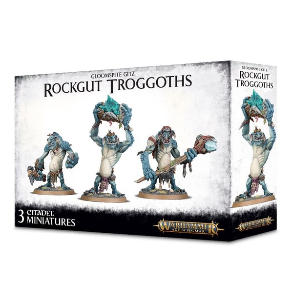 Miniatyrbillede 5 af 10: Games Workshop Rockgut Troggoths