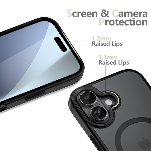 Tech-Protect 5906302319855 mobiltelefon etui 16 cm (6.3") Cover Sort