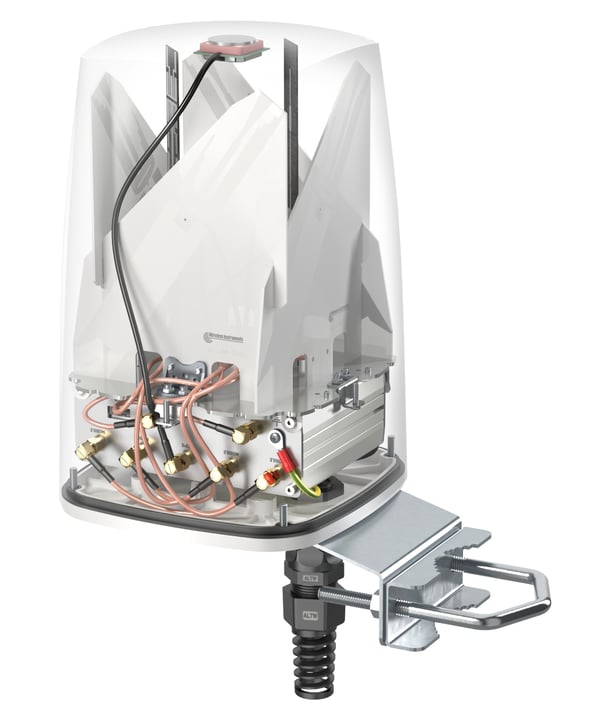 Miniatyrbillede 1 af 4: QuWireless AX50S antenne Omniretningsbestemt antenne PoE/LAN 4,5 dBi