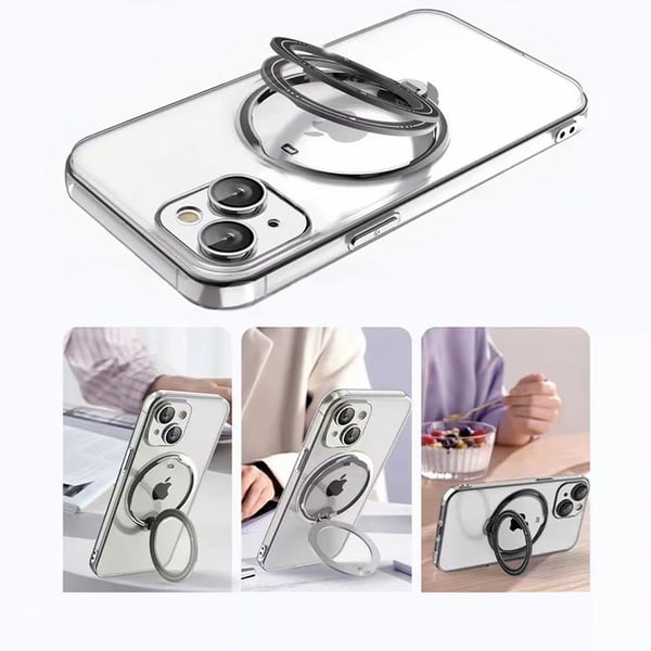 COOL Accesorios COOL matkapuhelimen suojakotelo 15,5 cm (6.1") Suojus Vaaleanpunainen, Läpinäkyvä