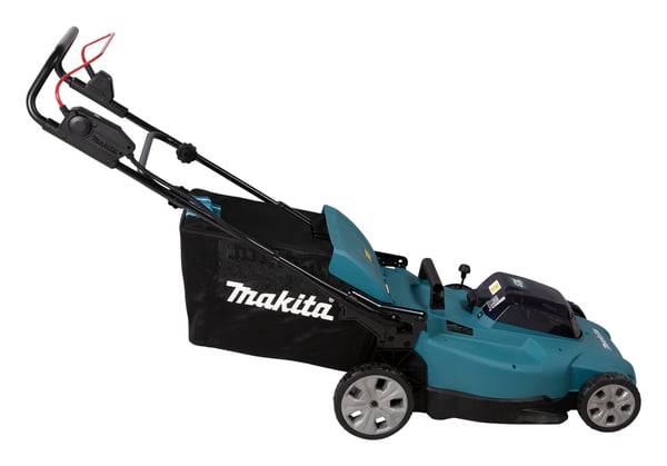 Makita DLM538Z plæneklipper Skubbe plæneklipper Batteri Sort, Blå, Metallic