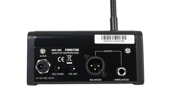 Fonestar MCH-205 mikrofon Sort Dynamisk mikrofon