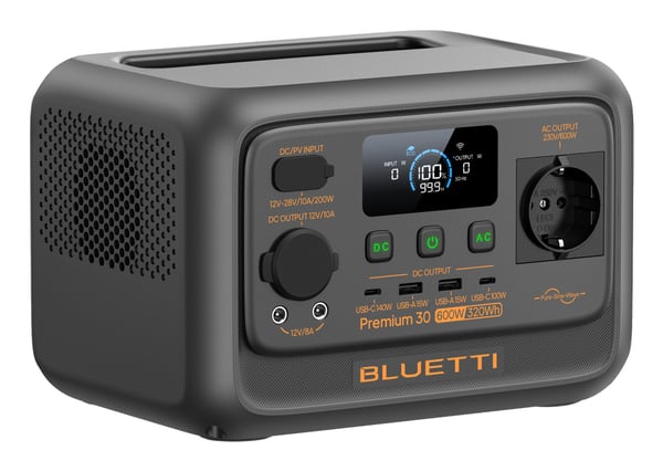 Bluetti Premium 30 V2 Bærbar energistation 4 Lithium jern fosfat (LiFePO4) 20000 mAh 120 W 4,3 kg