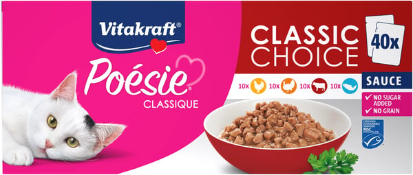 Vitakraft 41160 vådt kattefoder 85 g