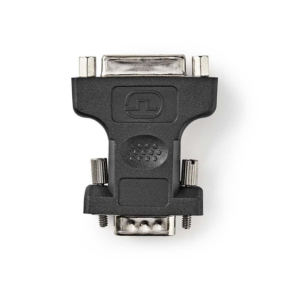 Nedis CCGB32901BK kabel kønsskifter VGA DVI-I 24+5-Pin Sort