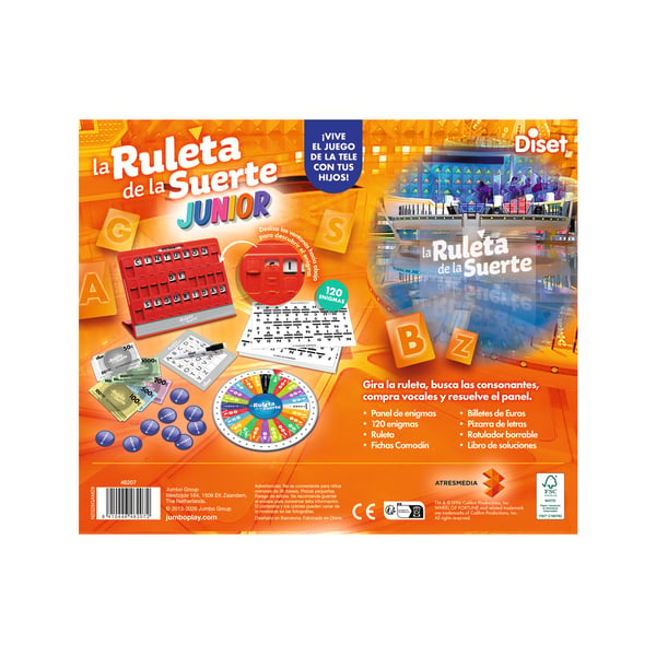 Miniatyrbillede 9 af 9: Diset La Ruleta de la suerte junior (NEW)