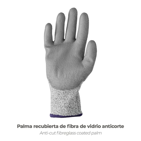 Wolfpack Guantes Anticorte Fibra De Vidrio Talla 9'