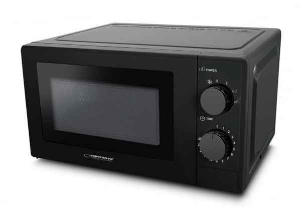 Esperanza ESTOFADO Sort Solo mikroovn Bordplade 20 L 700 W Esperanza ESTOFADO Sort Solo mikroovn Bordplade 20 L 700 W