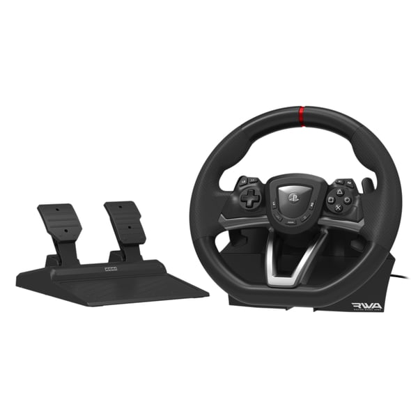 Miniatyrbild 1 av 9: Hori Racing Wheel APEX Svart USB Ratt + Pedaler PC, PlayStation 4, PlayStation 5