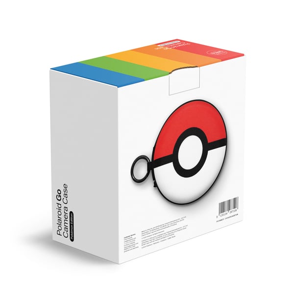 Polaroid Go Pokémon Case Kova kotelo Valkoinen, Musta, Punainen