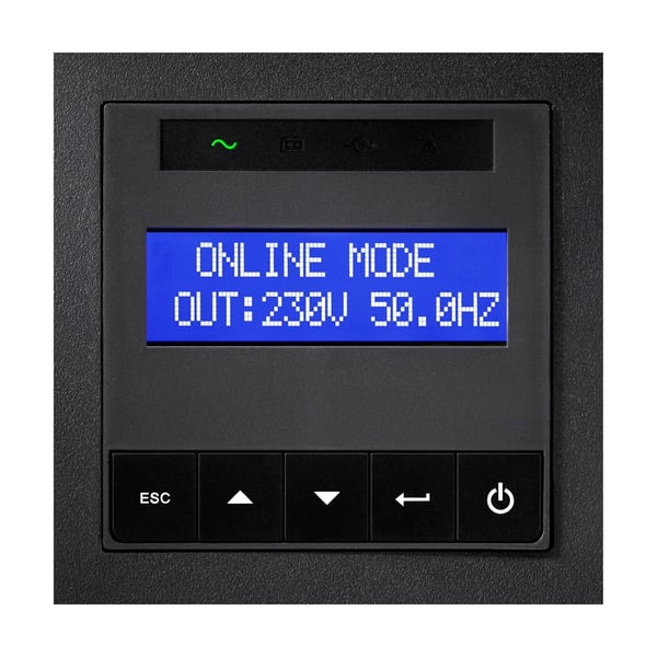 Miniatyrbillede 2 af 6: Eaton 9E6KIR UPS-enhed Dobbeltkonvertering (online) 6 kVA 5400 W 1 AC stikkontakt(er)