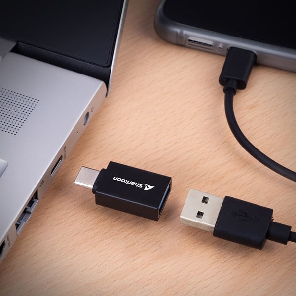 Pikkukuva 6 / 6: Sharkoon OfficePal USB-C Adapter liitäntäkortti/-sovitin USB 3.2 Gen 1 (3.1 Gen 1), USB Type-C