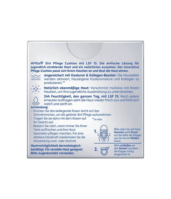 Pikkukuva 2 / 2: NIVEA 4005900897336 meikkivoide 15 ml Kompakti kotelo 02 Mittel