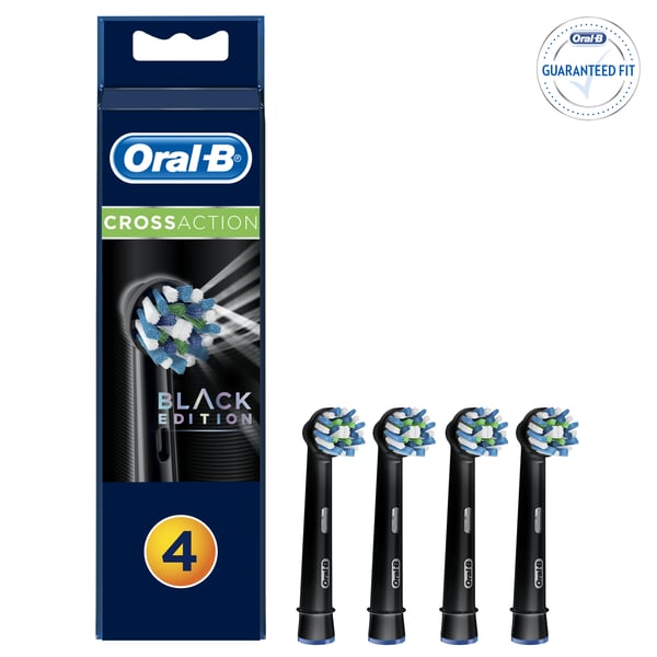Miniatyrbild 2 av 10: Oral-B 80318302 tandborsthuvuden 4 styck Svart