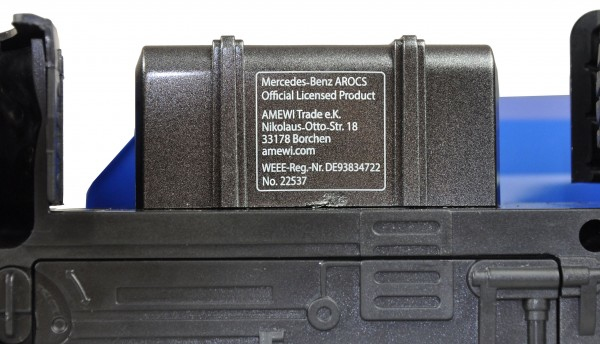 Amewi Mercedes Arocs License Dump Truck radio-ohjattava (RC) malli Jäteauto Sähkömoottori 1:14