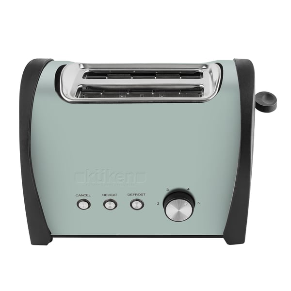 Miniatyrbillede 2 af 4: Küken 33957 brødrister 2 skive(r) 800 W Grøn