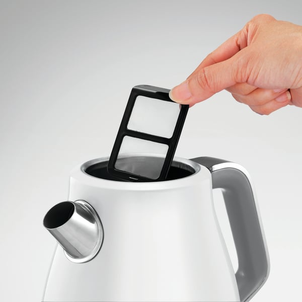 Miniatyrbild 3 av 9: Morphy Richards Evoke vattenkokare 1,5 l 2200 W Vit