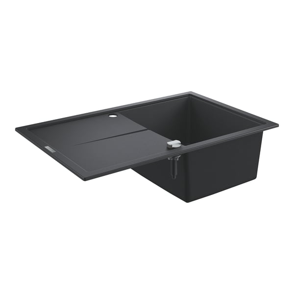 Miniatyrbillede 1 af 2: GROHE K400 Top-monteret vask Rektangulær Kvartskomposit
