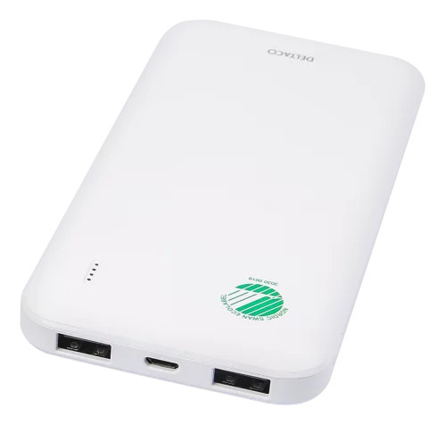 Deltaco PB-S1000 basstationer Litium Polymer (LiPo) 10000 mAh Vit