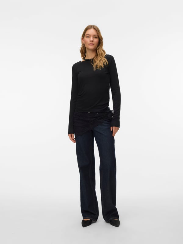 Vero Moda AWGLESHA Top Tanktop Bådhals Langærmet