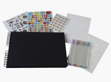 Exacompta 16801E fotoalbum Svart 140 ark 10x15 Spiralbindning
