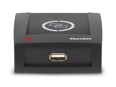 Miniatyrbild 4 av 6: Hamlet HURTAG1356 RFID-läsare USB Svart