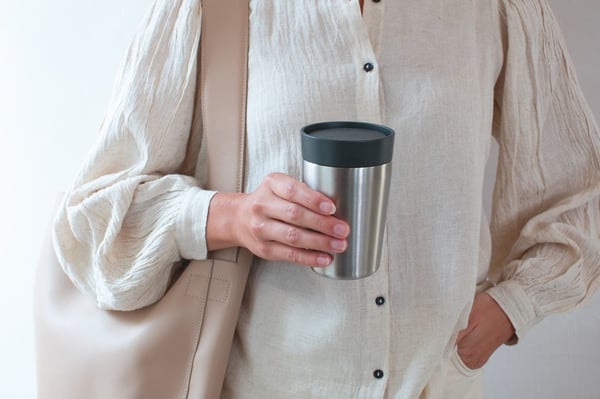 Brabantia Make & Take 200 ml Sort, Rustfrit stål