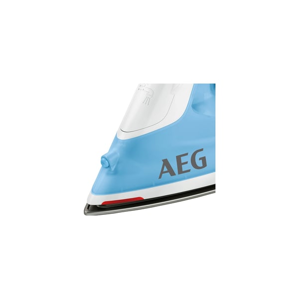 AEG DB1730 Dampstrygejern CeramicGlide strygesål 2300 W Blå, Hvid