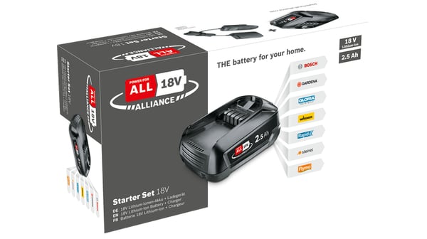 Miniatyrbild 1 av 2: Bosch Startset 18V (1x 2,5Ah + AL18V-20)