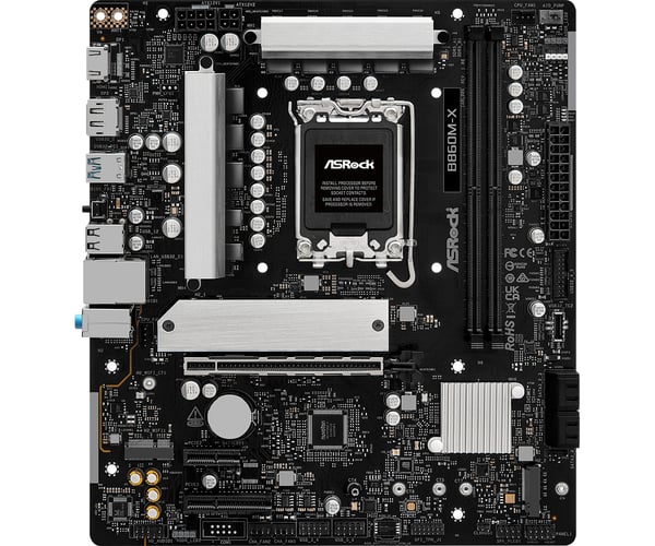 Asrock B860M-X Intel B860 LGA 1851 (Socket V1) micro ATX