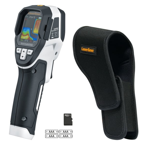 Miniatyrbild 3 av 10: Laserliner ThermoVisualizer Pocket Thermoarray Sensor Svart, Vit Inbyggd display TFT 128 x 160 pixlar