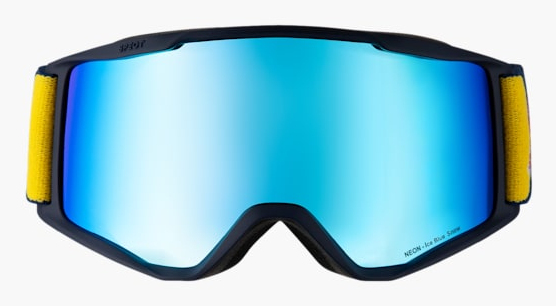 RedBull SPECT NEON vinter sportsbrille Blå Unisex Blå, Røg Cylindrisk (flad) linse