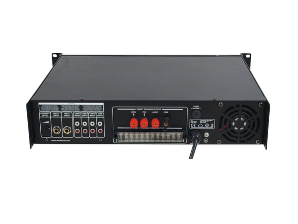 Miniatyrbild 3 av 4: Omnitronic 80709791 ljudförstärkare Uppträdande/scen Svart