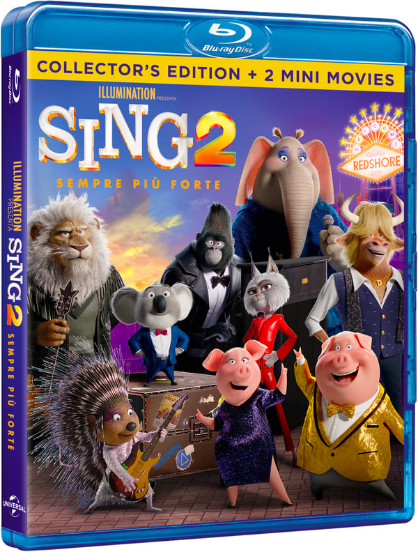 Universal Pictures Sing 2 - Sempre Piu' Forte Blu-ray Universal Pictures Sing 2 - Sempre Piu' Forte Blu-ray