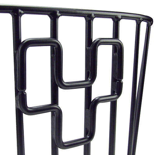 KLICKfix Alumino Framsida Cykelkorg 16 l Aluminium Svart