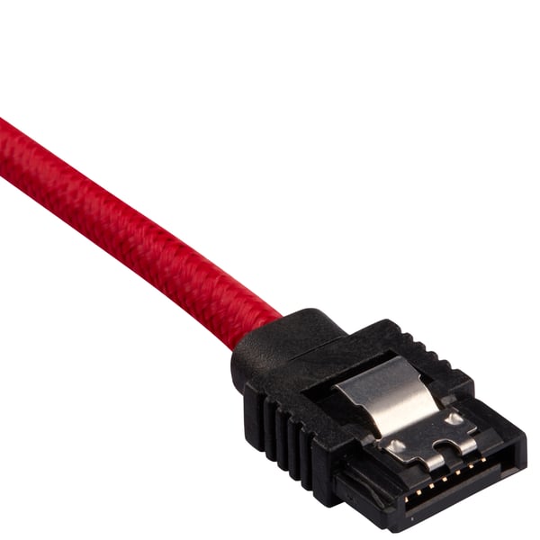 Corsair CC-8900250 SATA-kabel 0,3 m SATA 7-pin Sort, Rød