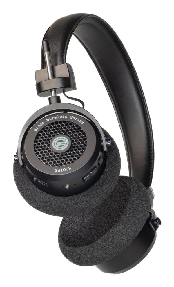 Grado Labs GW100x Kuulokkeet Langallinen & langaton Pääpanta Puhelut/Musiikki USB Type-C Bluetooth Musta