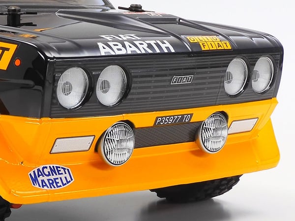 Tamiya Fiat 131 Abarth Rally Olio Fiat Radio-kontrolleret (RC) model Sportsvogn Elektrisk motor 1:10