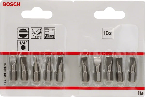 Bosch 2 607 001 469 skruetrækker bit 10 stk