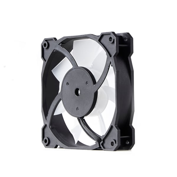 Miniatyrbild 5 av 7: Gelid Solutions Radiant-D Datorväska Fan 12 cm Svart, Vit 1 styck