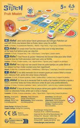 Pikkukuva 2 / 3: Ravensburger 24981 lautapeli Disney Stitch Bring Along Game EN/FR 15 min Korttipeli Memory