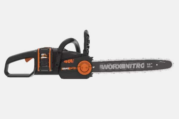 WORX WG385E.9 motorsåg Svart, Orange