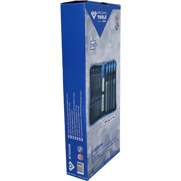 Miniatyrbild 9 av 9: Brilliant Tools BT103030 fil och rasp
